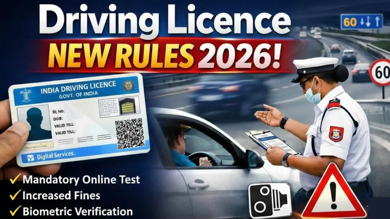 Driving Licence New Rules 2026