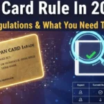 PAN Card Rule